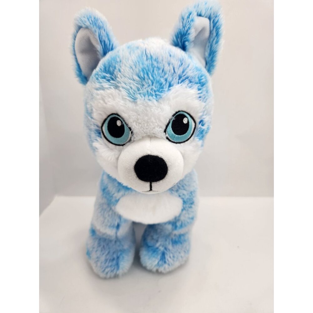 Build-A-Bear Workshop Blue Blast Husky Dog Plush 14" Standing 2019 Retired‎ - Picture 5 of 9